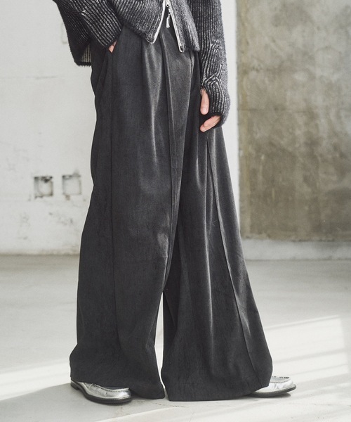 Casper John（キャスパージョン） パンツ Fade corduroy pants