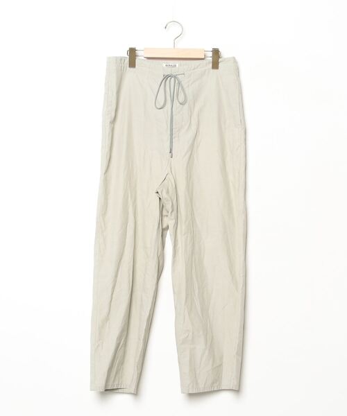 AURALEE（オーラリー） イージーパンツ 0 グリーン レディース