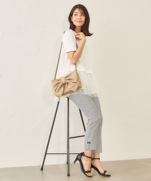 トゥービーシック TO BE CHIC ハンドバッグ ショルダー 2WAY リボ TO BE CHIC（トゥー ビー シック） ハンドバッグ リボンショルダー