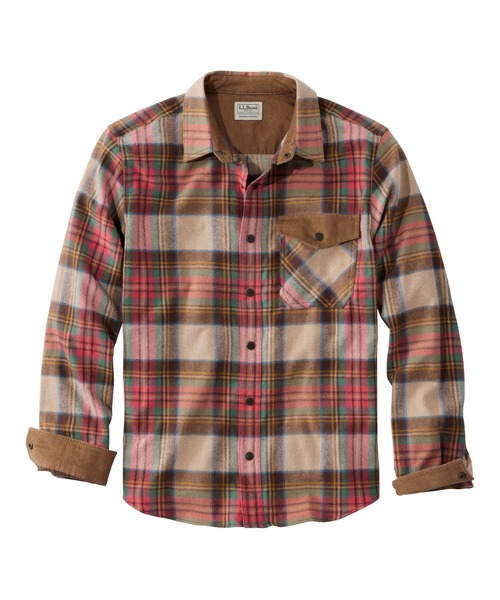 L.L.Bean（エルエルビーン） シャツ スコッチ・プラッド・フランネル