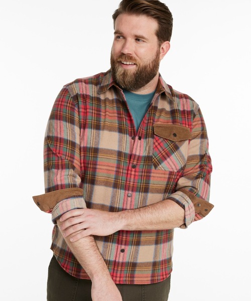 L.L.Bean（エルエルビーン） シャツ スコッチ・プラッド・フランネル