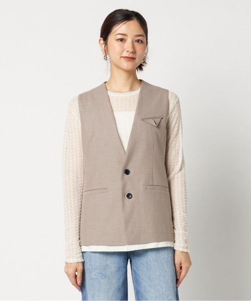 ベスト ジレ the ELLISON VEST レディースの画像