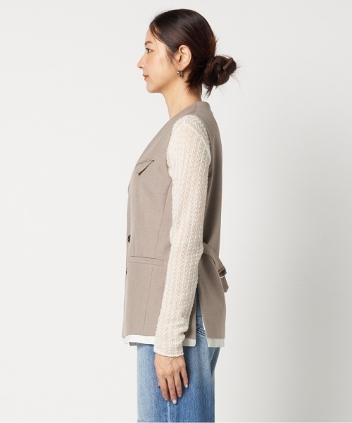 ベスト ジレ the ELLISON VEST レディースの画像