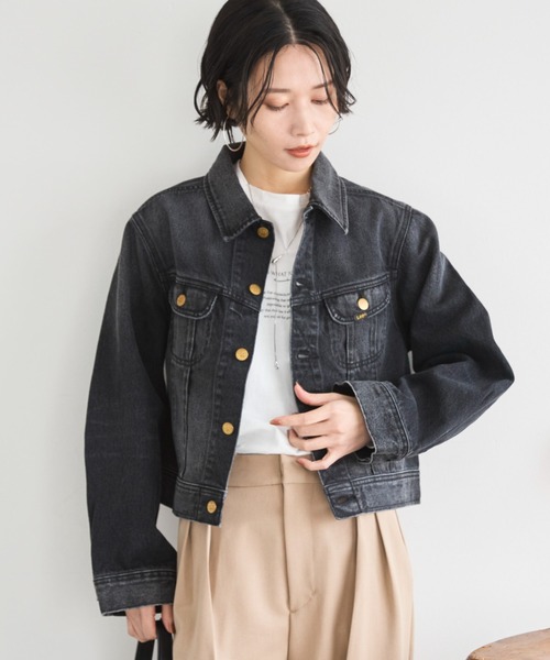 ジャケット・アウター archive Lee RIDERS black denim jacket DOUX ARCHIVES（ドゥアルシーヴ） デニムジャケット gジャン 「Lee