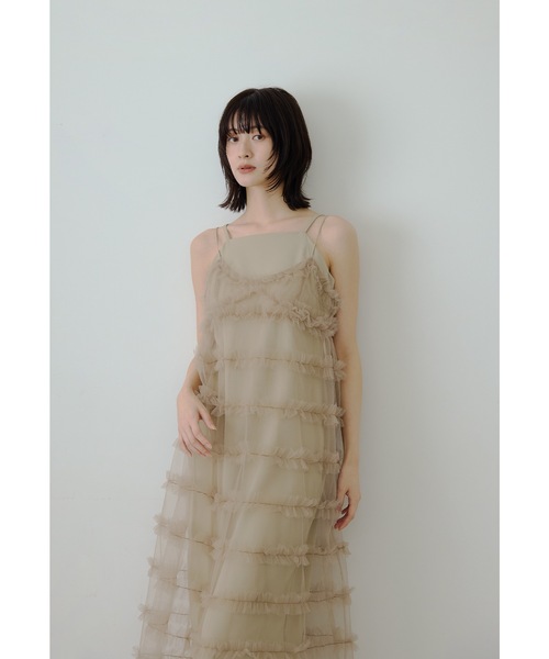 niana（ニアナ） ドレス フリルラインガーリードレス 2点セット