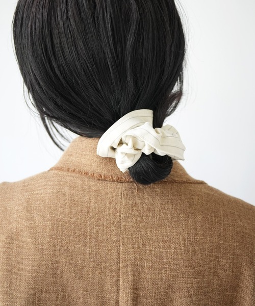 Port（ポート） シュシュ 「 」 シックカラー ストライプ シュシュ