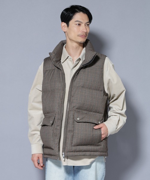 NANO universe（ナノ・ユニバース） ダウンベスト ベスト DELEGANTE