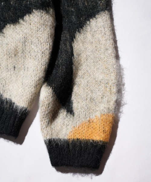 TOWNCRAFT（タウンクラフト） カーディガン SHAGGY VINTAGE PATTERN