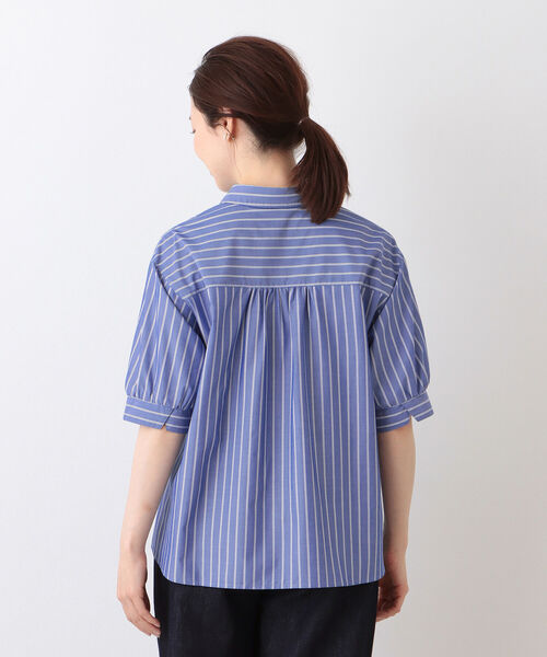 「Afternoon Tea」 半袖シャツ MEDIUM グレー レディース_画像2