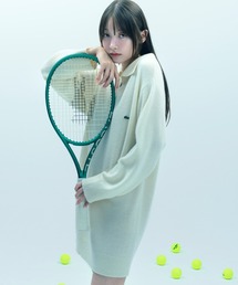 SNIDEL（スナイデル） ワンピース LACOSTE/スキッパーニットワンピース