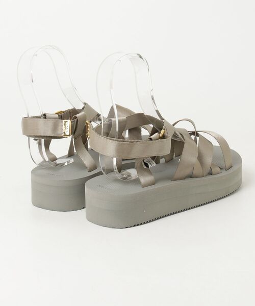 「SUICOKE」 フラットサンダル 25cm グレー レディース_画像2