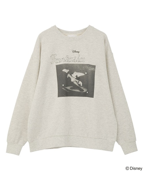 Disney（ディズニー） トレーナー スウェット FANTASIA/モノクロフォト