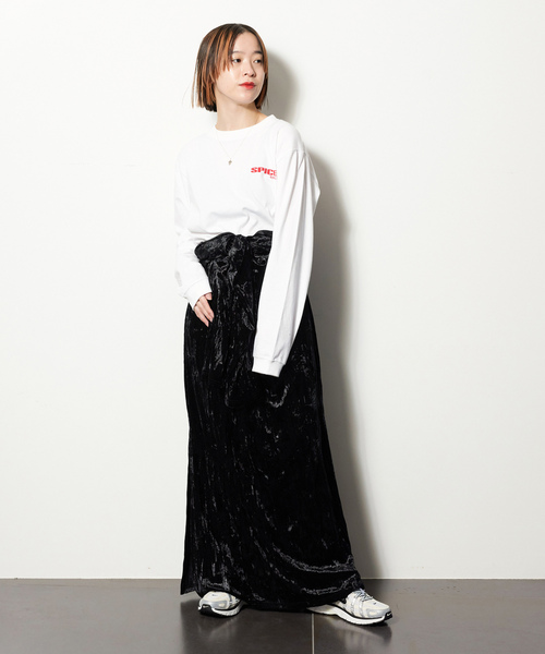 最終値下げ】CITYSHOP シティショップ ベロアワンピース 38 CITYSHOP（シティショップ） 長袖ワンピース 38 ブラック レディース