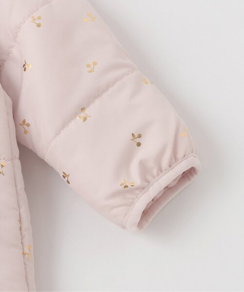 petit main ベビー 「リンク」チェリー総柄2WAYジャンプスーツ