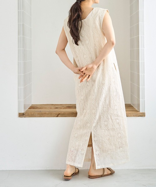 「mil」 ノースリーブワンピース X-SMALL ブラック レディース_画像5