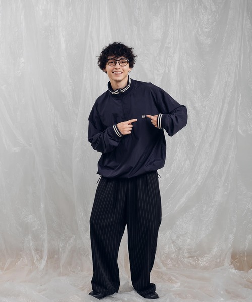 「MUHET」 ブルゾン X-LARGE チャコールグレー レディース_画像8