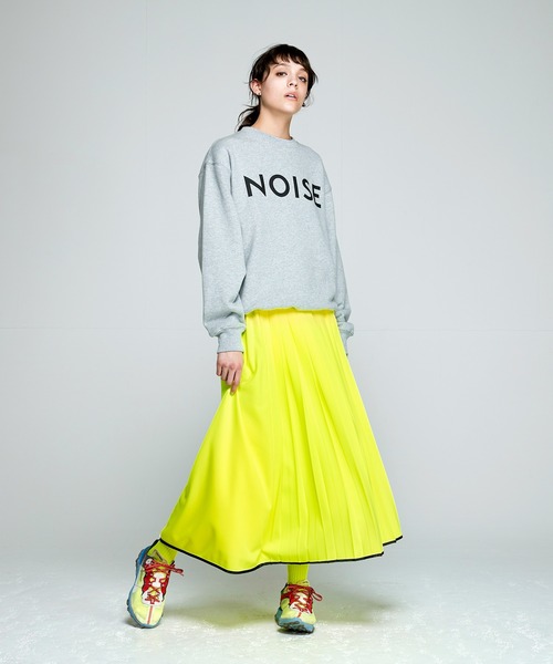 「NOISE MAKER」 フレアスカート 36 イエロー レディース_画像4