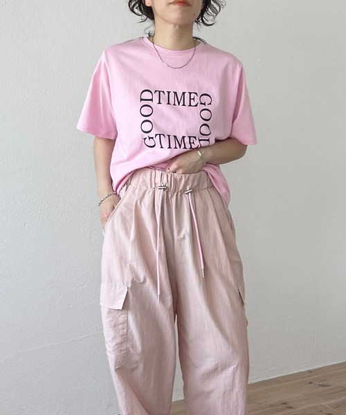 「wee9s」 半袖Tシャツ FREE アイボリー レディース_画像8