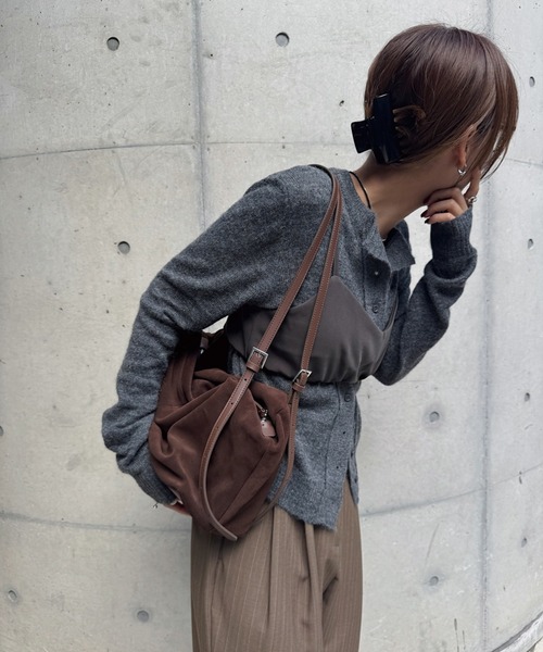 nananamoe（ナナナモエ） shirring layered bustier レディース