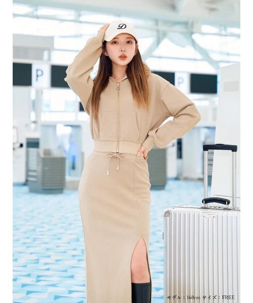 Darich（ダーリッチ） セットアップ FREE ベージュ レディース