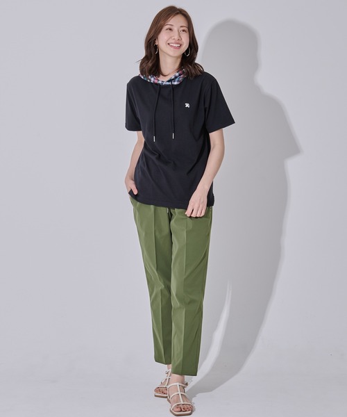 「Arnold Palmer」 イージーパンツ X-SMALL クリアグリーン レディース_画像7