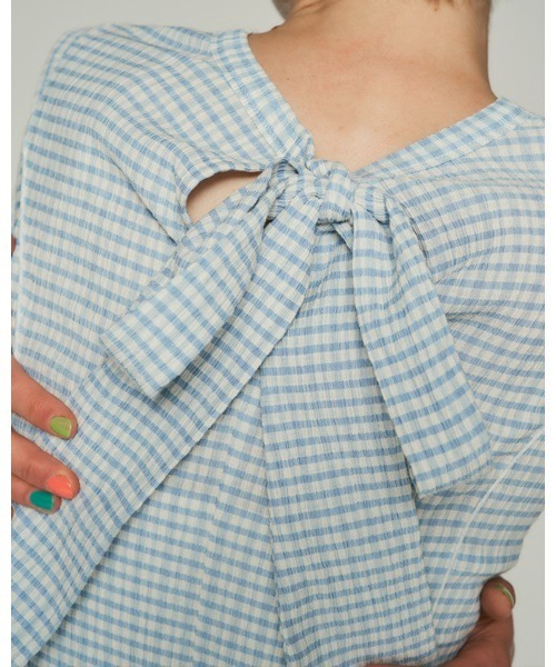 「FURFUR」 7分袖ワンピース FREE ブラック レディース_画像8