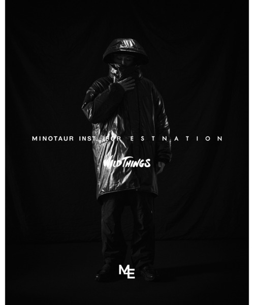 ダウンジャケット ダウン MINOTAUR INST. FOR ESTNATION / M4E×WILD THINGS ”MONSTER PARKA”の画像