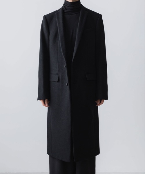 【アンゴラ20%】【46】ato♡アトウ チェスターコート メンズ ato チェスターコート メンズ アンゴラ20%】【46】ato♡アトウ