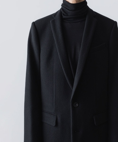 チェスターコート コート NEW ENGLAND LAMB  CHESTERFIELD COAT メンズの画像