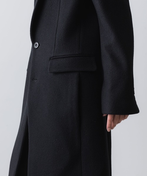 チェスターコート コート NEW ENGLAND LAMB  CHESTERFIELD COAT メンズの画像