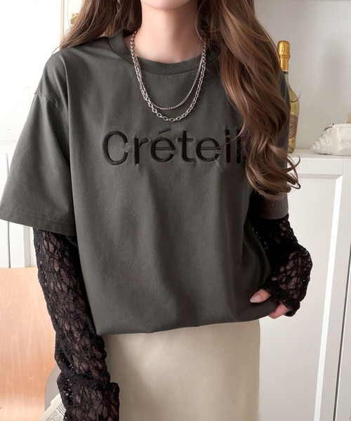 classicalelf（クラシカルエルフ） tシャツ レースでカジュアルの中に