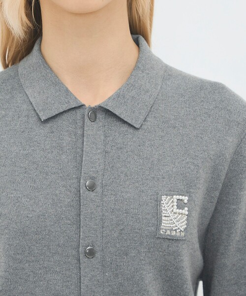 CABaN（キャバン） ニットカーディガン FREE ホワイト レディース