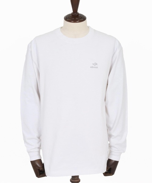 さすけ【ESSENTIALS】未使用 ラバーロゴ長袖カットソー XL wjk reluxe tシャツ mlt5531-heavy oz LS tee ロングスリーブ