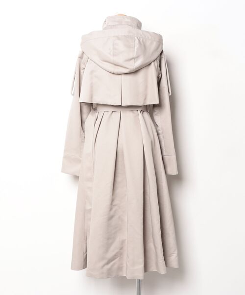 「RUIRUE BOUTIQUE」 トレンチコート S サンドベージュ レディース_画像2