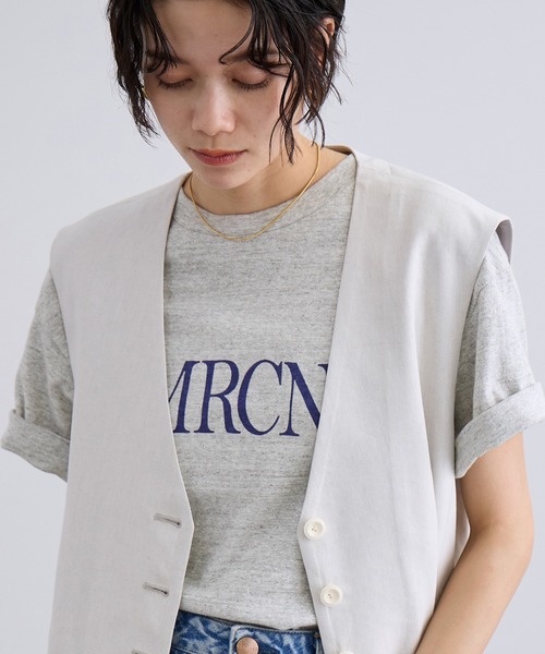 AMERICANA（アメリカーナ） tシャツ 半袖 「Americana（アメリカーナ