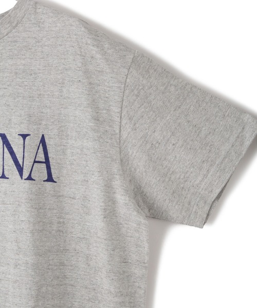 20SS アメリカーナ 丸胴ラフィー ワイドスリーブ フットボール Tシャツ AMERICANA - 20SS アメリカーナ 丸胴ラフィー ワイドスリーブ