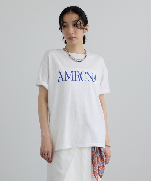 AMERICANA（アメリカーナ） tシャツ 半袖 「Americana（アメリカーナ