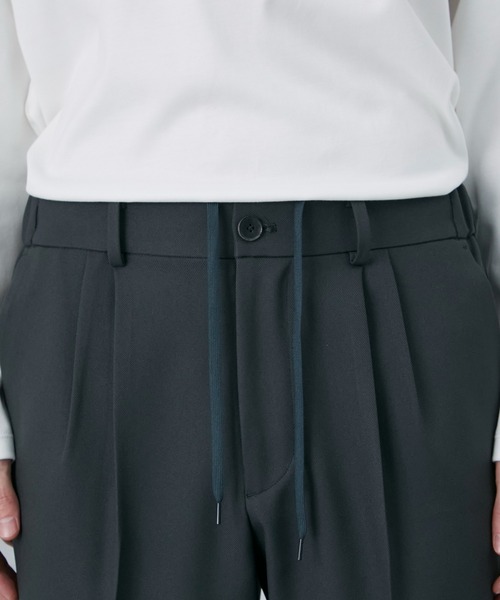PUBLIC TOKYO ダークグレーセットアップ パンツ2本 PUBLIC TOKYO（パブリックトウキョウ） スラックス 2 ダークグレー
