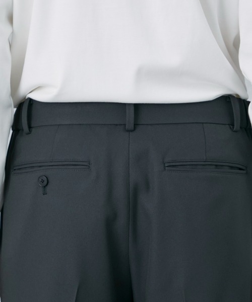 PUBLIC TOKYO（パブリックトウキョウ） スラックス 2 ダークグレー