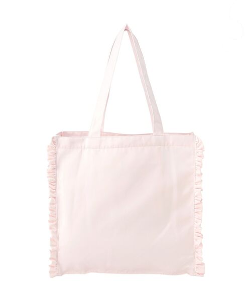 Maison de FLEUR（メゾンドフルール） トートバッグ サテンフリル