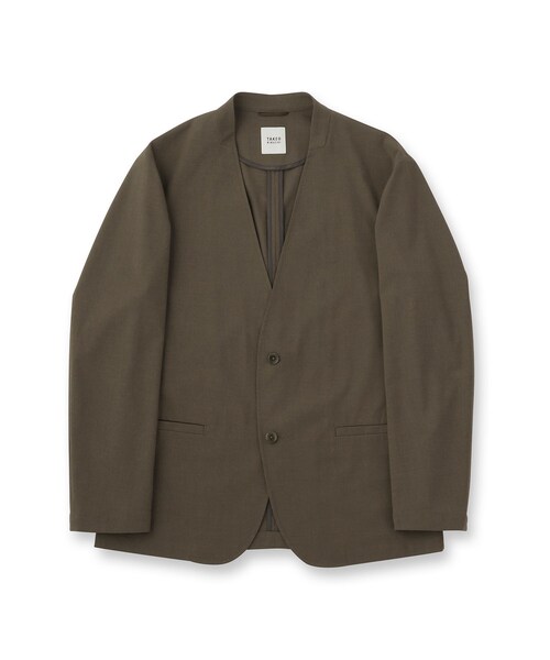 TAKEO KIKUCHI（タケオキクチ） ジャケット ノーカラージャケット 「ON