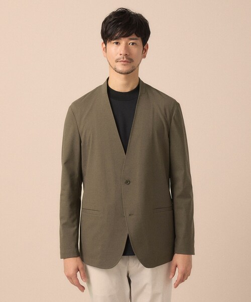 TAKEO KIKUCHI（タケオキクチ） ジャケット ノーカラージャケット 「ON