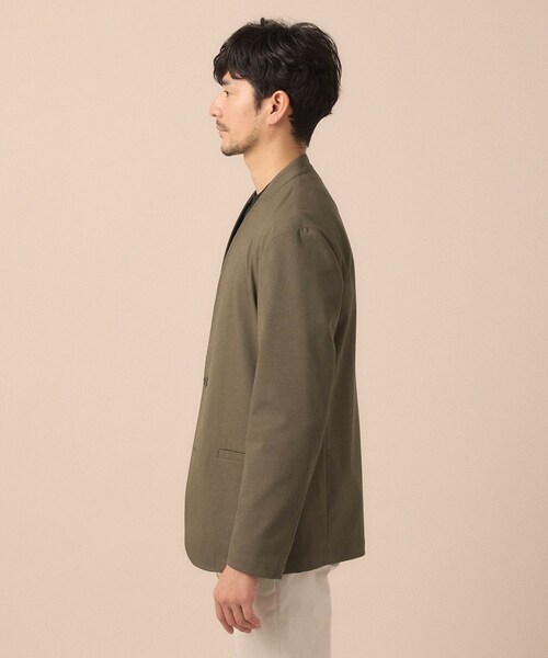visvim ノーカラージャケット オリーブ Visvim Iris Down JKT | Olive | Canoe Club