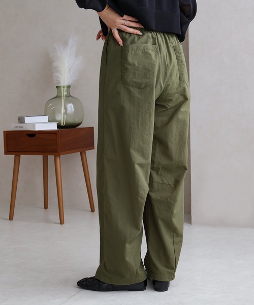 「Social GIRL」 イージーパンツ M チャコール レディース_画像5