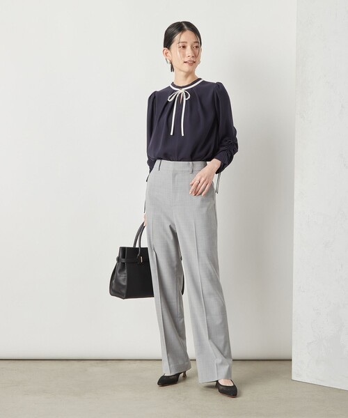 「NOLLEY'S Sophi」 パンツ 38 ライトグレー レディース_画像5