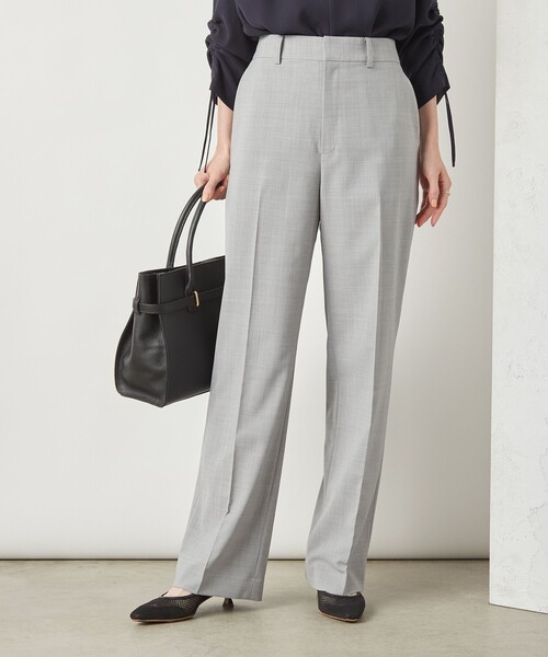 「NOLLEY'S Sophi」 パンツ 38 ライトグレー レディース_画像7