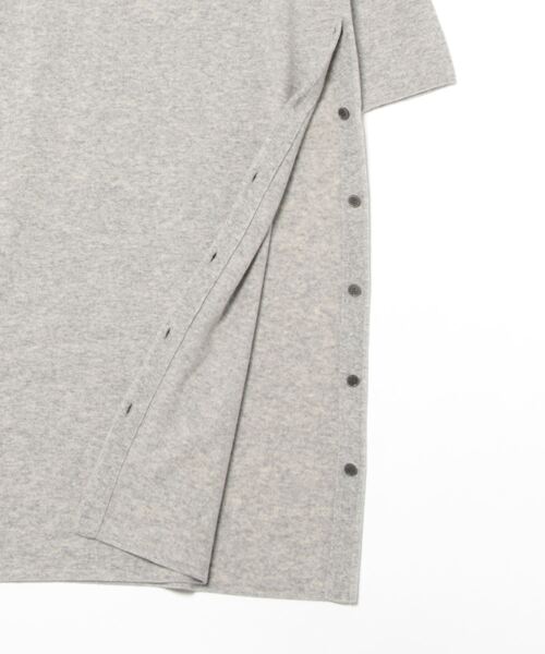 「YVON」 ニットワンピース 9号 オフホワイト レディース_画像3