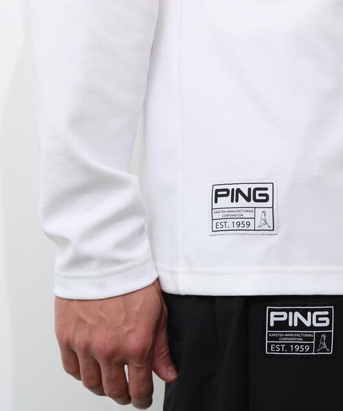PING（ピン） tシャツ 「PING APPAREL」冷感ポンチハイネックシャツ