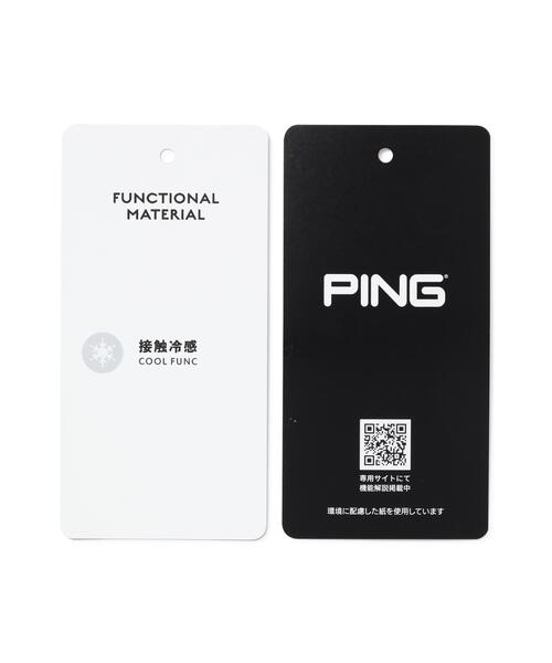 PING（ピン） tシャツ 「PING APPAREL」冷感ポンチハイネックシャツ