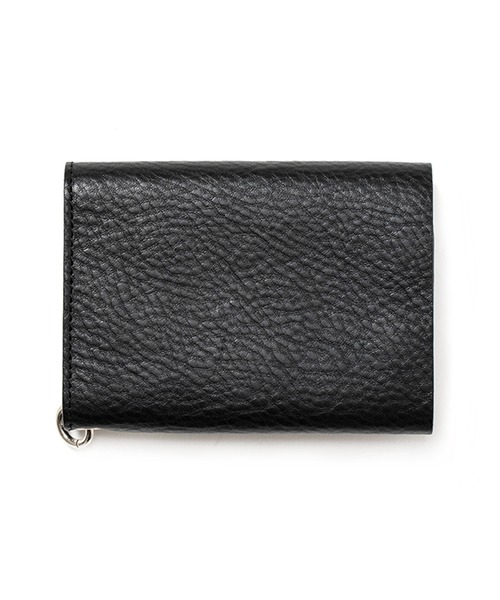 CALEE（キャリー） 財布 STUDS LEATHER FLAP HALF WALLET スタッズ